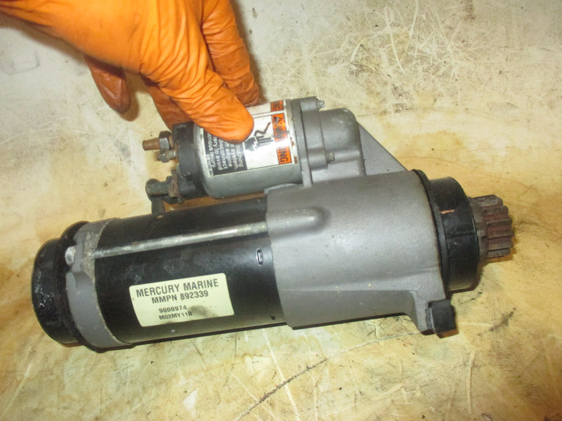 Mercury Optimax 200hp 2 stroke outboard Starter (892339)