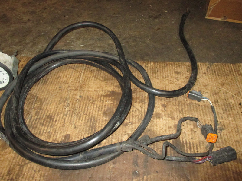 Johnson/evinrude outboard 15ft BRP rigging harness with tac and monitor gauge