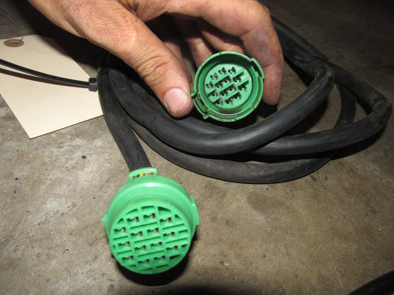 Honda Outboard 6FT Green plug rigging harness