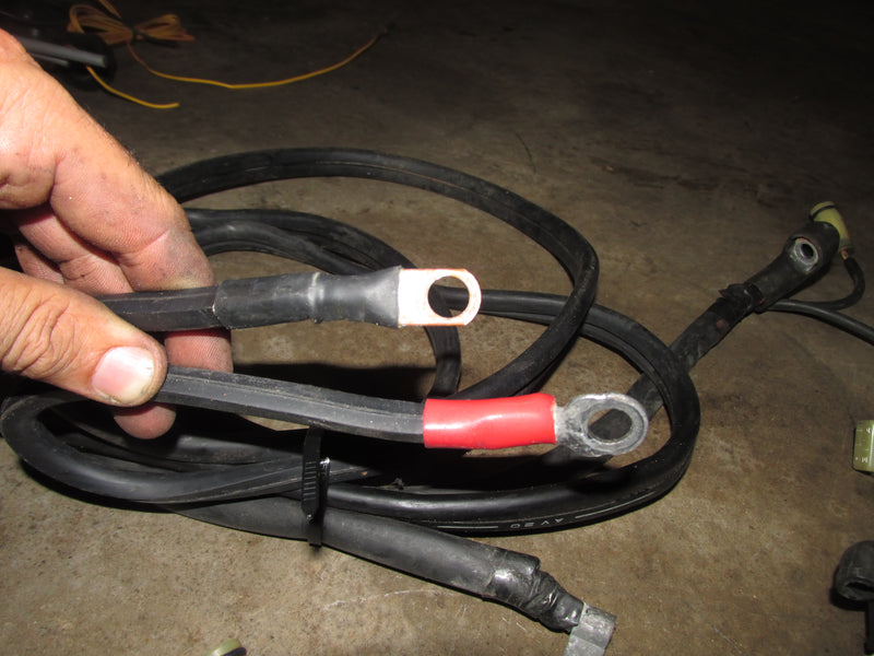 Honda BF75/90A Outboard Battery cable set