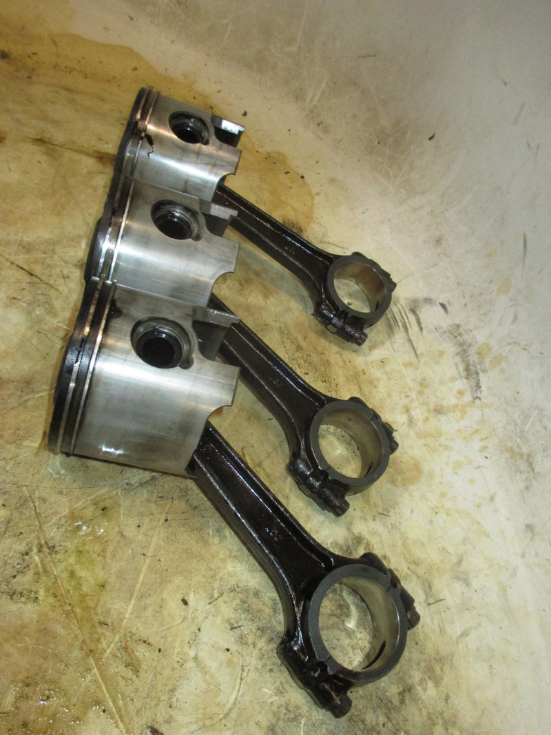 Mercury Optimax 225hp outboard starboard piston and rod set of 3