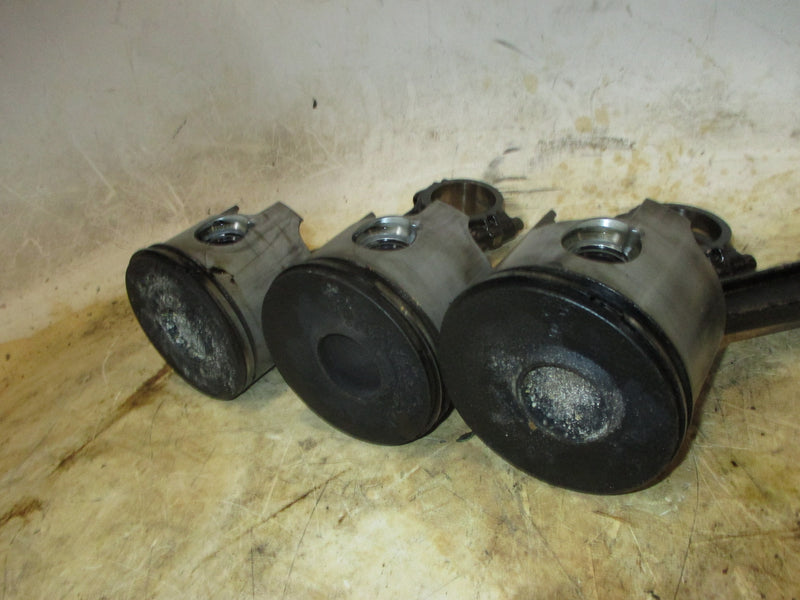 Mercury Optimax 225hp outboard starboard piston and rod set of 3