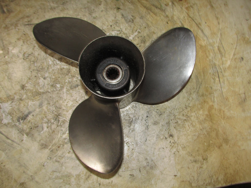 Evinrude Etec 115hp 2 Stroke Outboard Stainless Steel Propeller (013028)