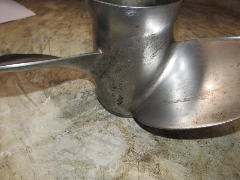 Evinrude Etec 115hp 2 Stroke Outboard Stainless Steel Propeller (013028)
