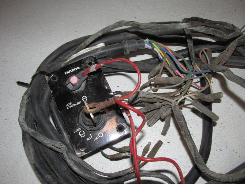 Suzuki Outboard 20FT rigging harness W/ignition switch (36620-92E00)