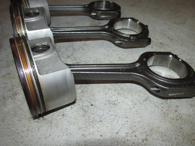 Yamaha 150hp 4 Stroke Outboard Piston/rod set of 3 (63P-10)