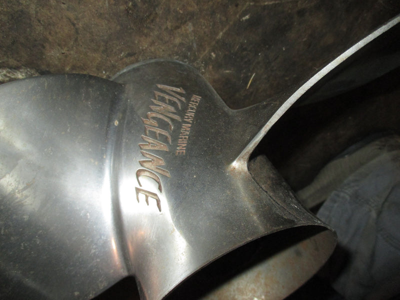 Mercury 90hp 4 stroke outboard vengeance stainless steel prop (48-16986 16p)