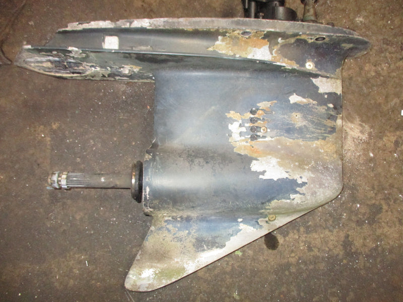Evinrude 140hp 2 stroke outboard 25" counter rotation lower unit