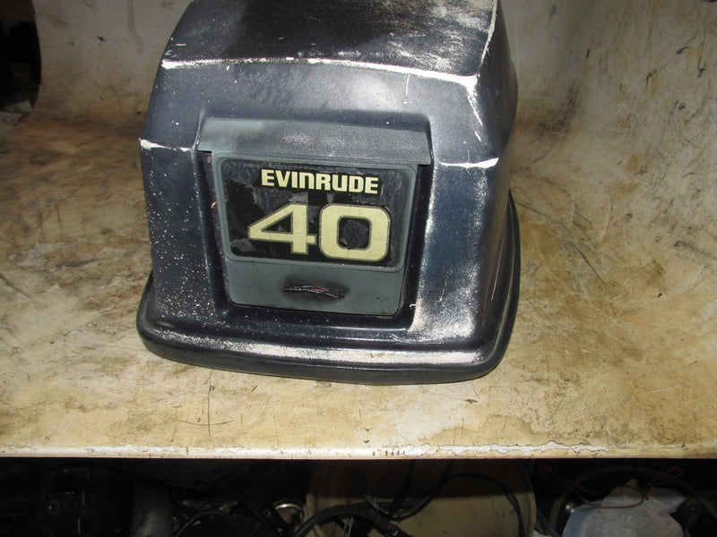 Evinrude 40hp 2 Stroke Outboard Top Cowling