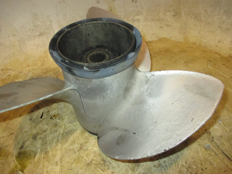 Johnson 150hp 60 degree 2 stroke outboard aluminum propeller 15x17 (391200)