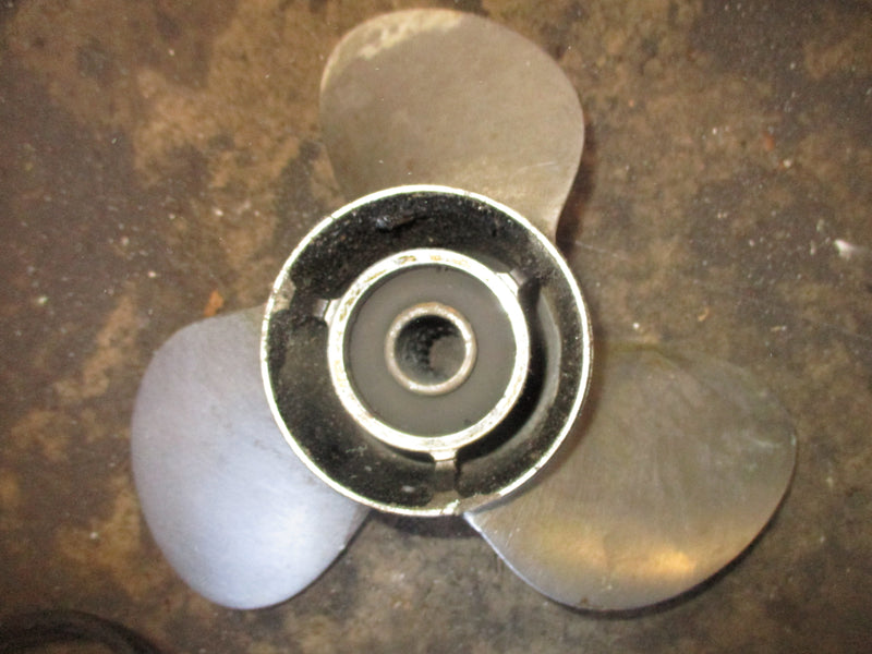 Evinrude 140hp 2 stroke outboard counter rotation stainless steel prop
