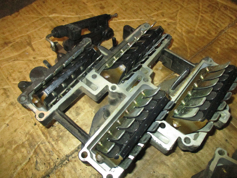 Johnson 225hp Ocean Pro outboard intake manifold and reeds