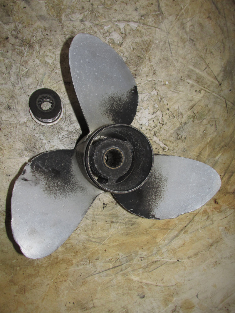 Evinrude 40hp 2 Stroke Outboard Aluminum Propeller 12 1/2 X 13 (386909)