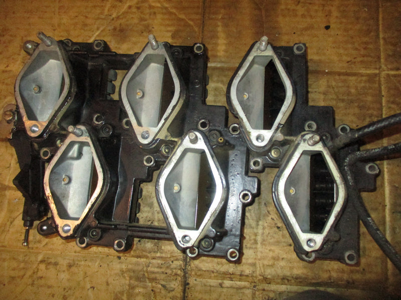 Johnson 225hp Ocean Pro outboard intake manifold and reeds
