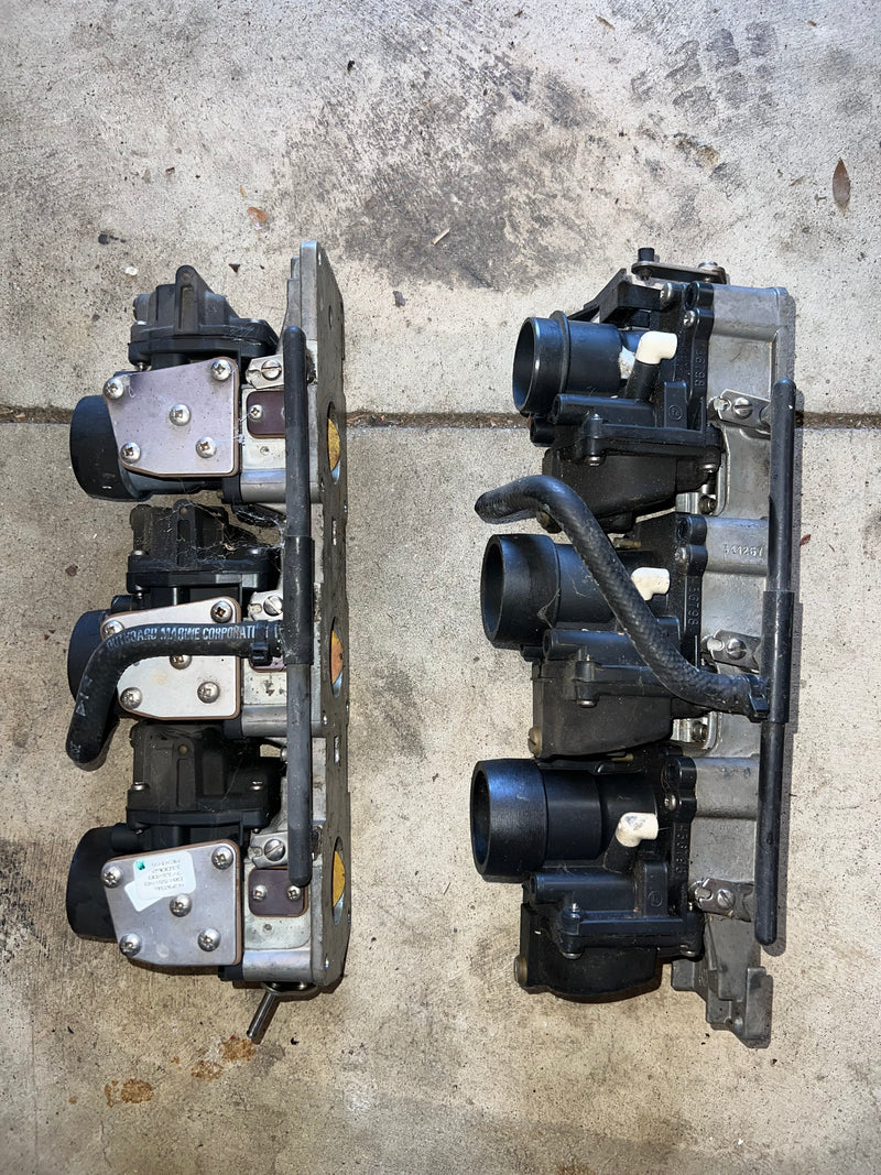 Johnson/ Evinrude 150hp 2 stroke outboard carburetor set (439216) (439215)