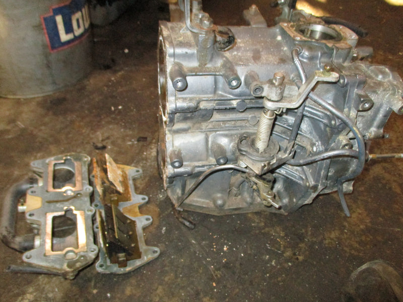 Yamaha 40hp 2 stroke outboard crankcase block