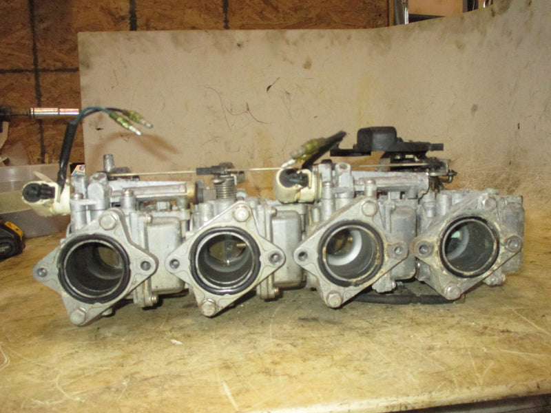 Yamaha 100hp 4 stroke outboard carburetor set (67F-10) PARTS ONLY