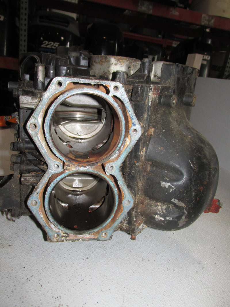 Johnson 115hp 2 Stroke Outboard Bubble Back Block
