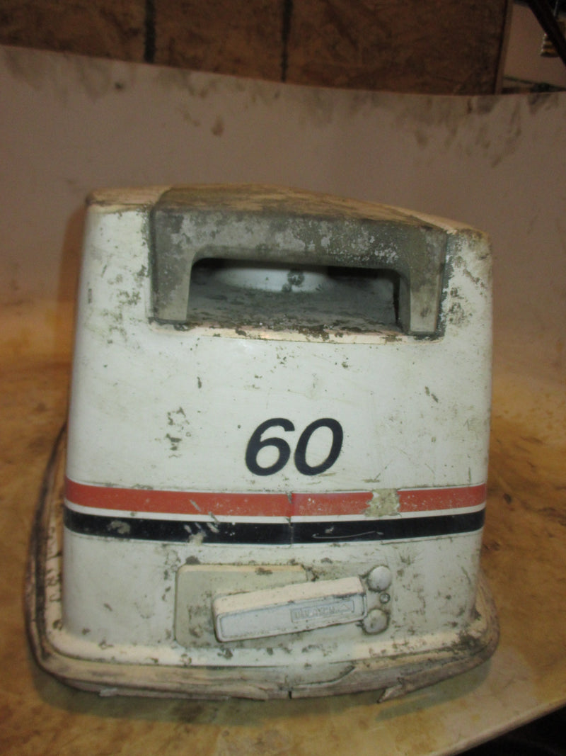 Johnson 60hp 2 stroke outboard top cowling