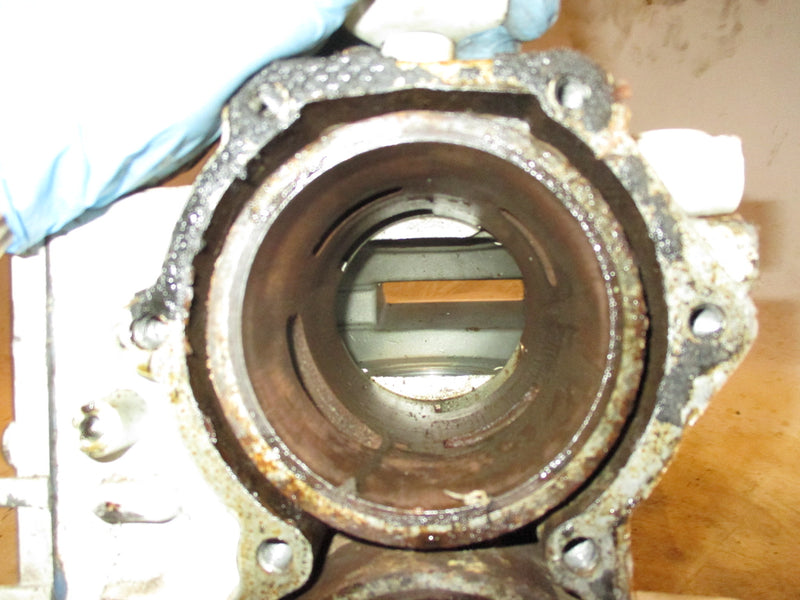 Johnson 60hp 2 stroke outboard crankcase block