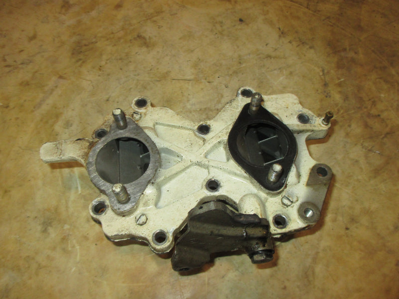 Johnson 60hp 2 stroke outboard intake manifold with reeds (327126)