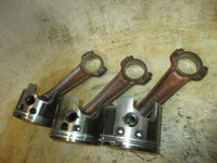 Load image into Gallery viewer, Mercury 150hp XR6 2 Stroke outboard Port .015 Oversized Piston Set of 3
