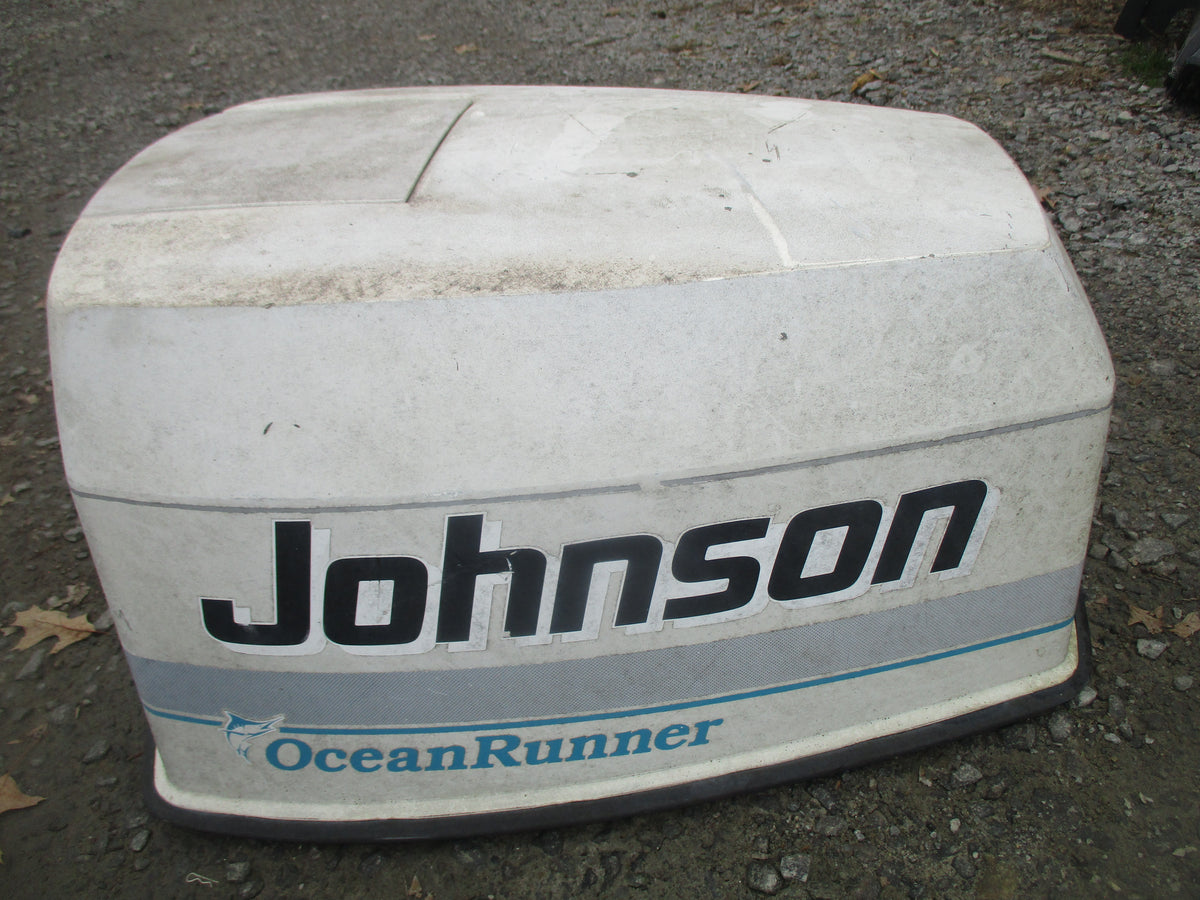 Johnson 140hp Ocean Runner 2 stroke outboard top cowling