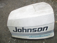 Load image into Gallery viewer, Johnson 140hp Ocean Runner 2 stroke outboard top cowling
