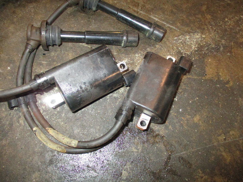 Johnson Suzuki 140hp 4 stroke outboard dual ignition coil set (33410-90J00)