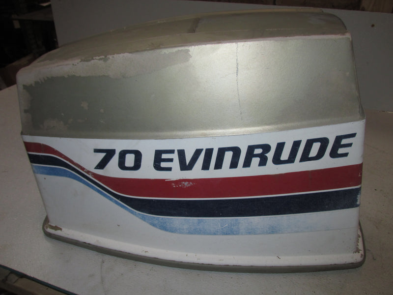 Evinrude 70hp 2 Stroke Outboard Top Cowling