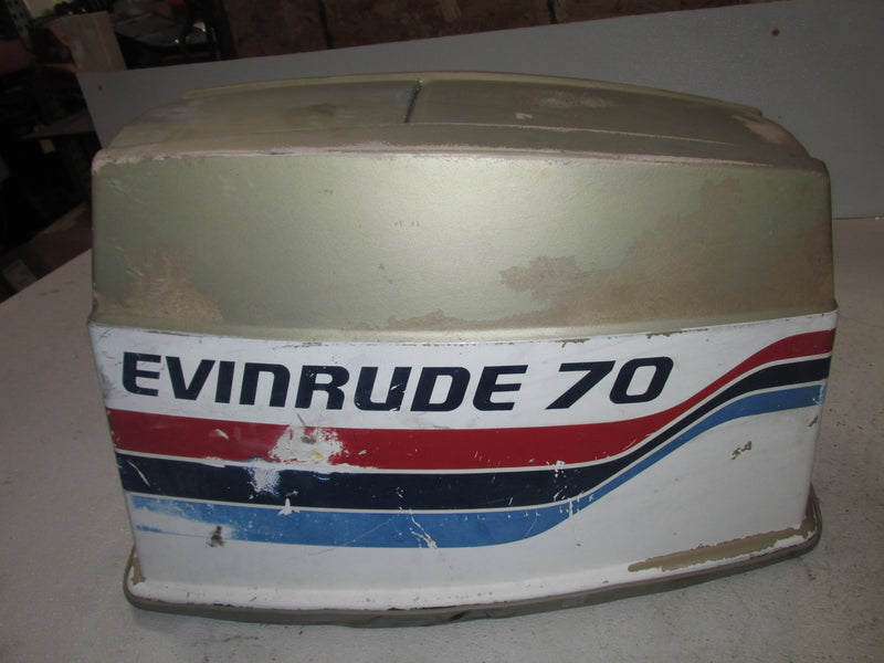 Evinrude 70hp 2 Stroke Outboard Top Cowling