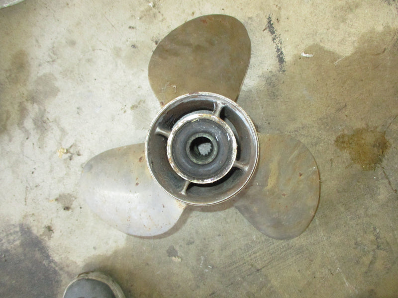 Johnson Evinrude Michigan Wheel 013044 Stainless Propeller 15x17