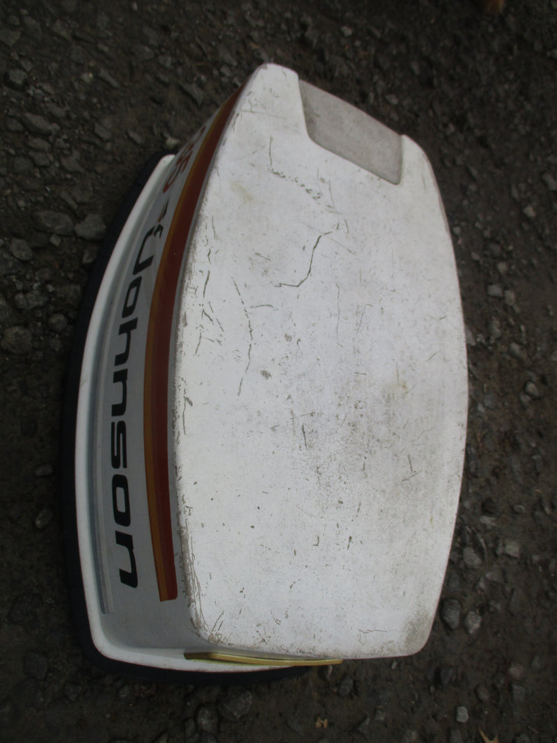 Johnson Seahorse 35hp 2 stroke outboard top cowling #1