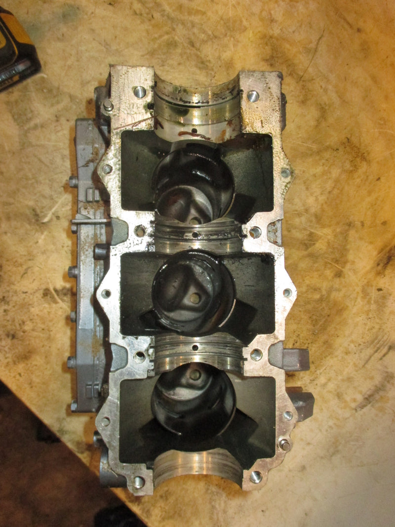 Yamaha 50hp precision blend outboard crankcase block