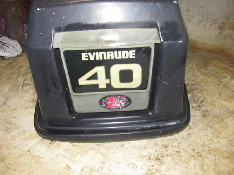 Evinrude 40hp 2 Stroke Outboard Top Cowling