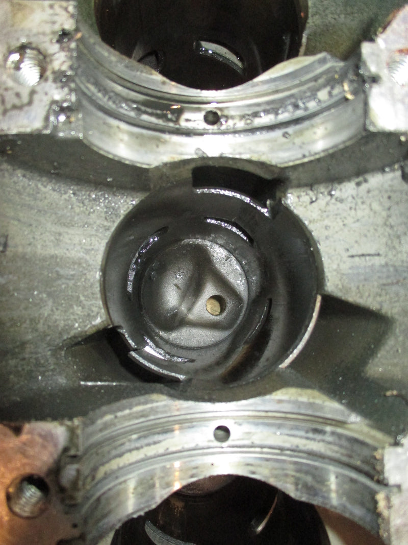 Yamaha 50hp precision blend outboard crankcase block