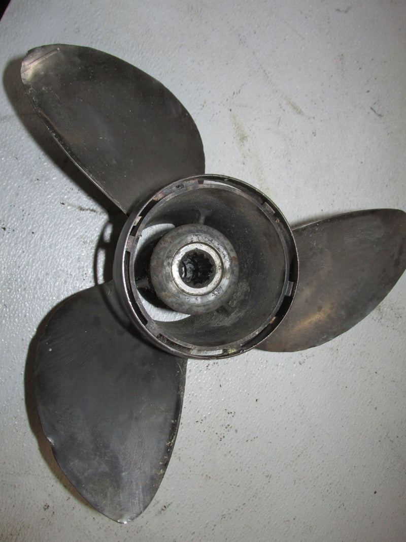 Evinrude 70hp 2 Stroke Outboard Stainless Propeller (384139) (13 3/8 X 17)