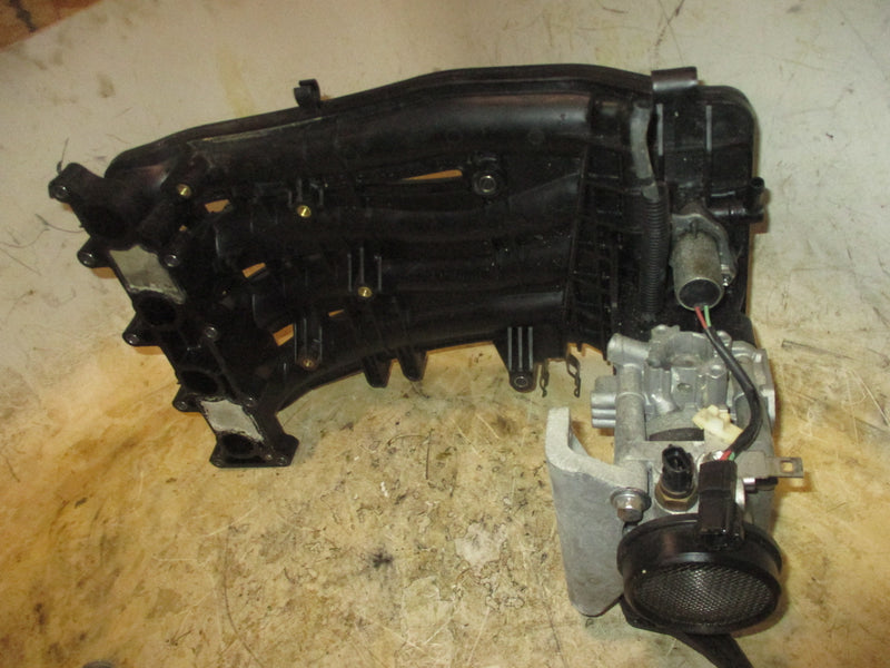 Suzuki DF60 60hp 4 stroke outboard Intake Manifold w/ Throttle Body / IAC Valve
