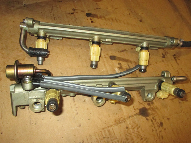 Yamaha 225hp 4 stroke outboard fuel rail and injector set (69J-13170-00)