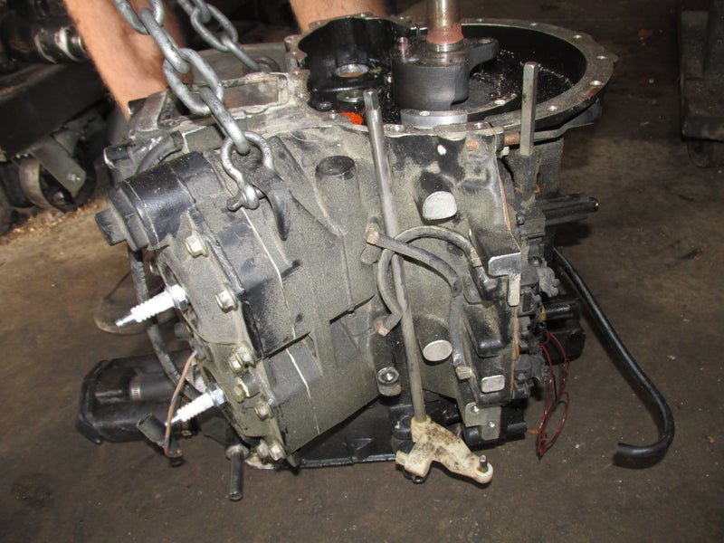 Johnson 90hp 60 Degree 2 Stroke Outboard Crankcase Powerhead
