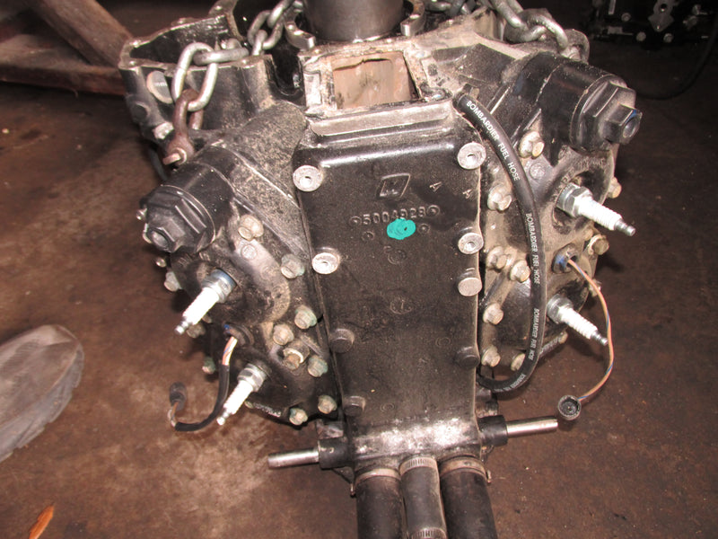 Johnson 90hp 60 Degree 2 Stroke Outboard Crankcase Powerhead
