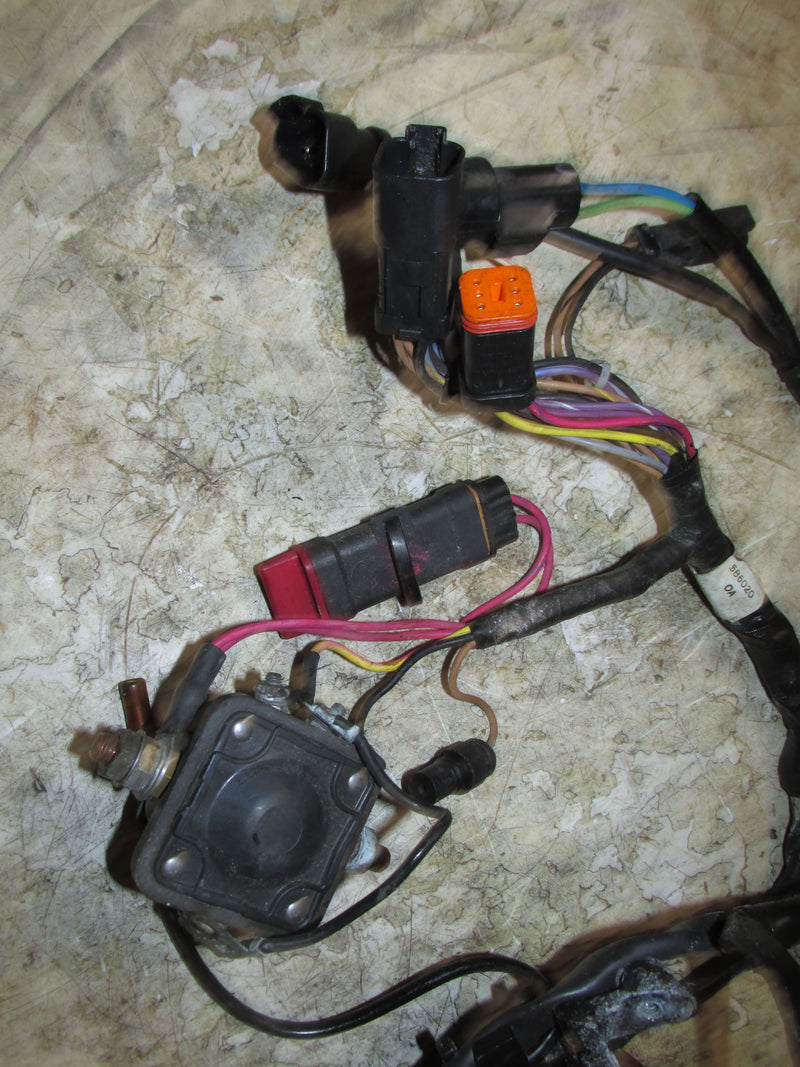 Evinrude 40hp 2 Stroke Outboard Engine Wiring Harness w/ Trim Relays (586020)