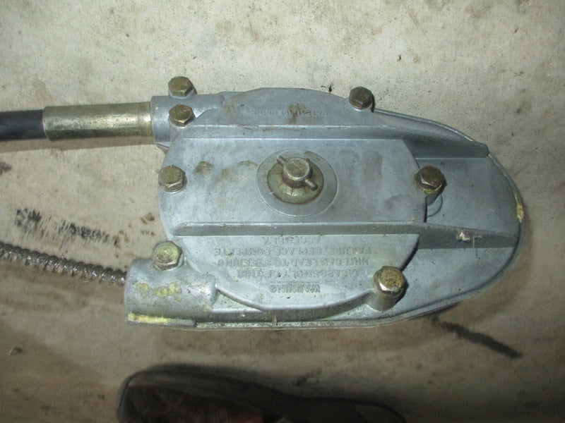 Outboard teleflex steering helm