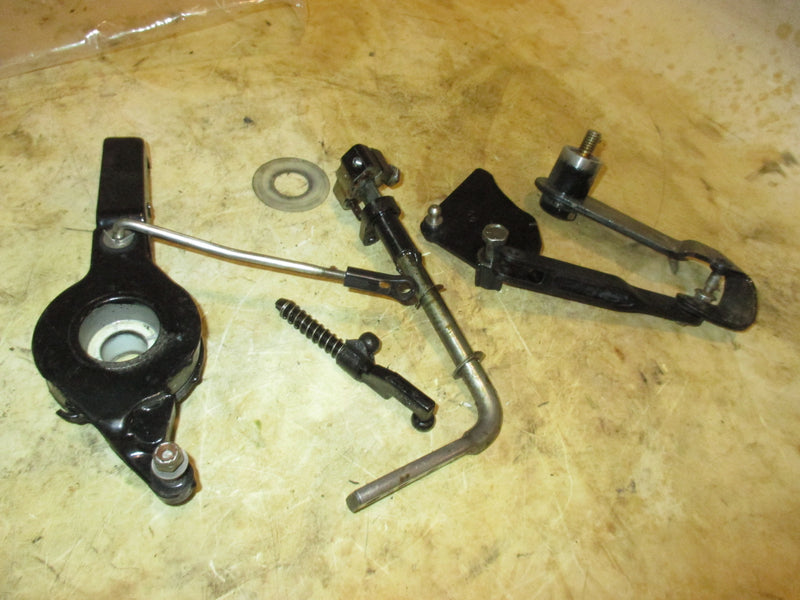 Johnson 70hp 2 stroke outboard throttle and shift bracket (319318)