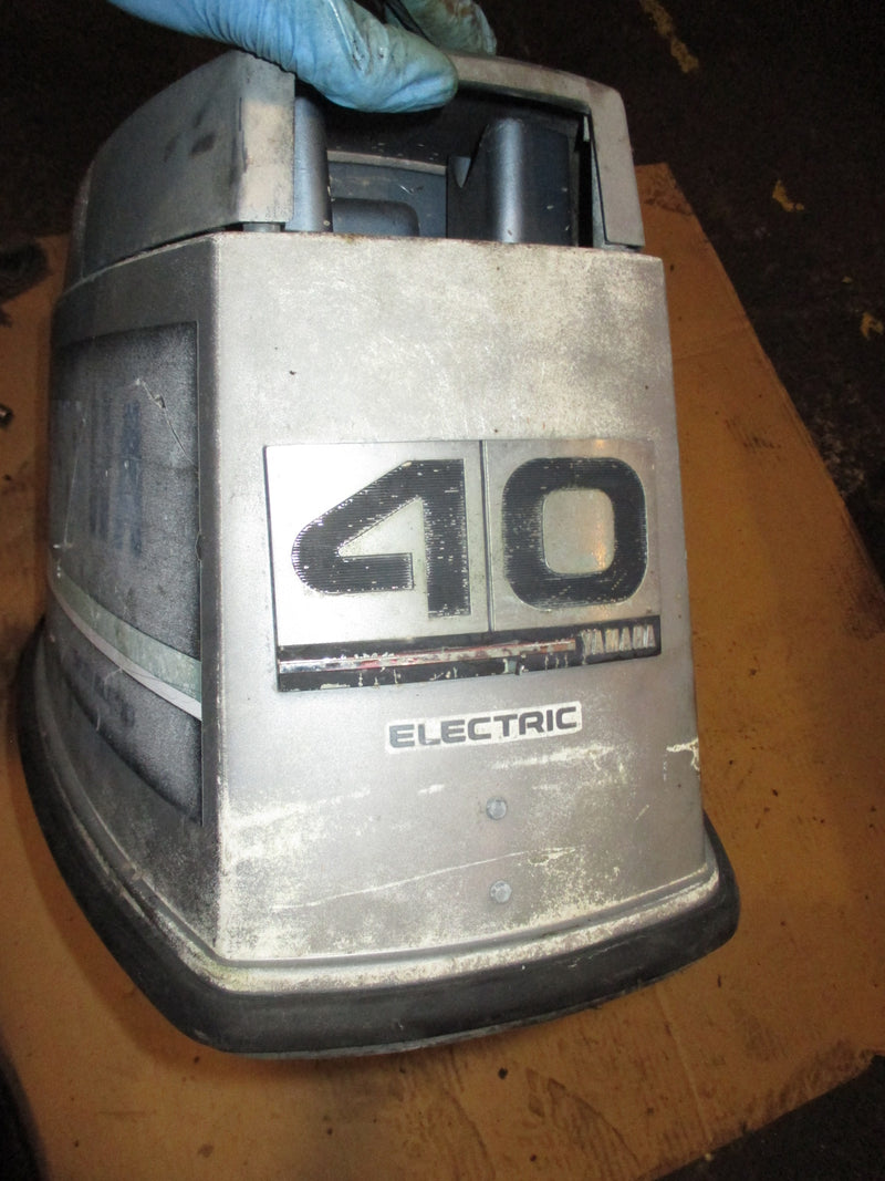 Yamaha 40hp precision blend outboard top cowling