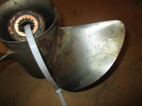 Load image into Gallery viewer, Yamaha 130hp 2 stroke outboard stainless steel prop 13 x 21-K
