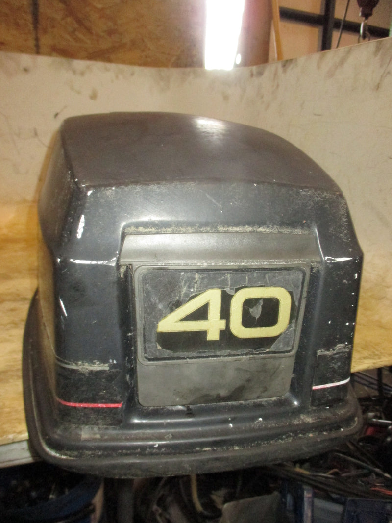 Johnson 40hp 2 stroke outboard top cowling