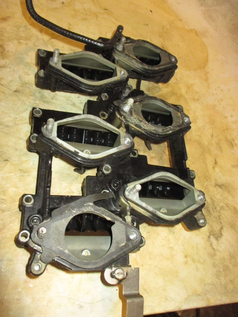 Johnson 200hp 2 stroke Ocean runner outboard intake manifold with reeds