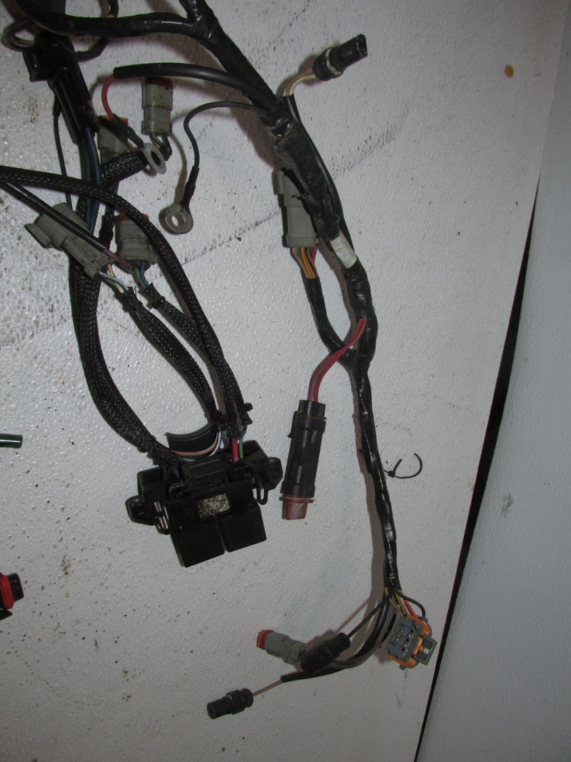 Johnson 150hp 60 Degree 2 Stroke Outboard Engine Wiring Harness & Trim Relays