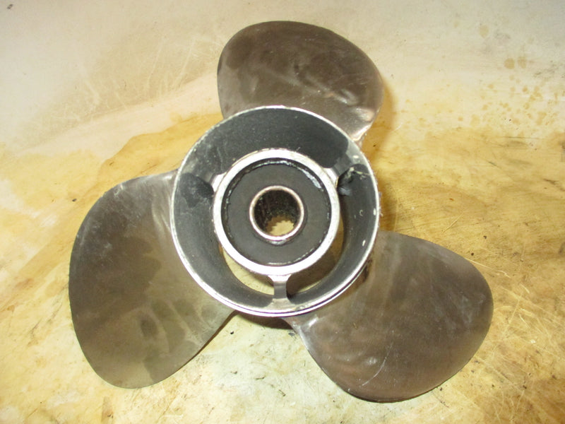 Johnson 200hp 2 stroke outboard counter rotation stainless steel propellor